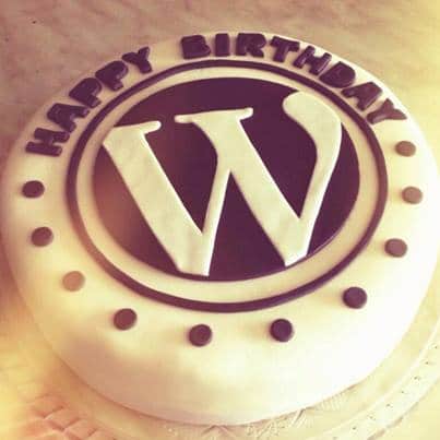 WordPress 12th Birthday